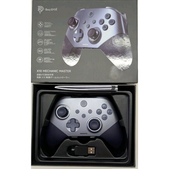 EasySMX X10 Wireless PC Controller with Dual Hall Effect, Bluetooth... - Picture 1 of 7